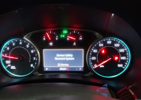 2022 Chevrolet Equinox Awd Lt z USA, uszkodzony, nr VIN 3GNAXUEV2NL118001